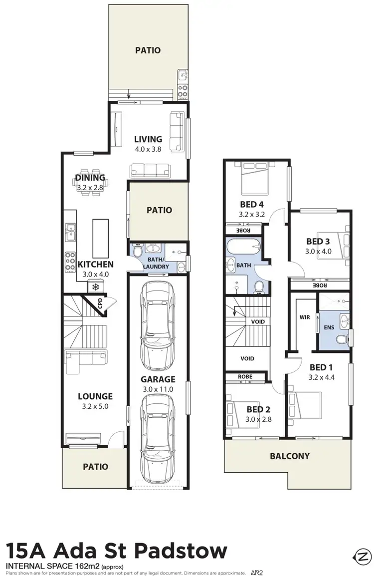 Floorplan of Homely house listing, 15A Ada Street, Padstow NSW 2211
