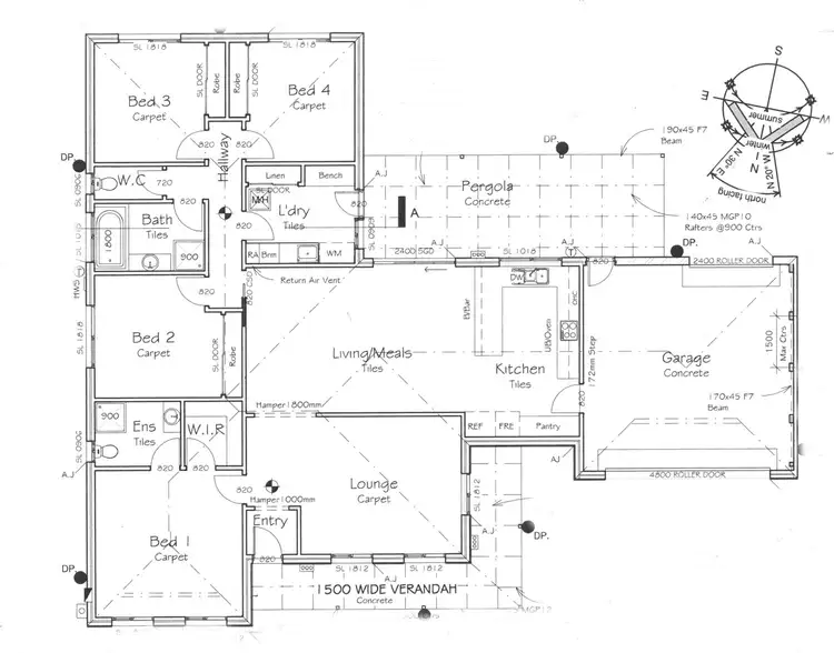 Floorplan of Homely house listing, 4 Lyndam Avenue, Maiden Gully VIC 3551