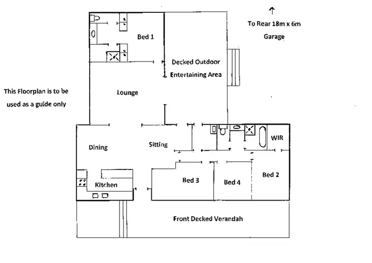 Floorplan of Homely house listing, 1937 Marrabel Road, Kapunda SA 5373