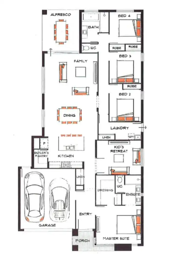 Floorplan of Homely house listing, Address available on request