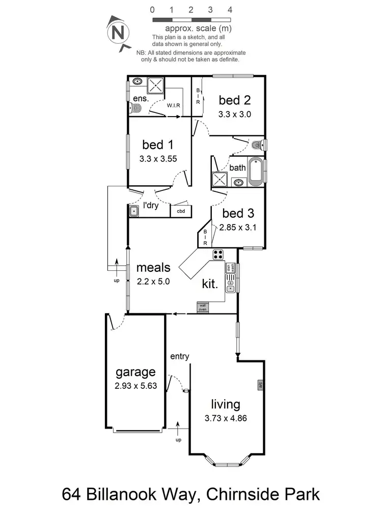 Floorplan of Homely house listing, 64 Billanook Way, Chirnside Park VIC 3116