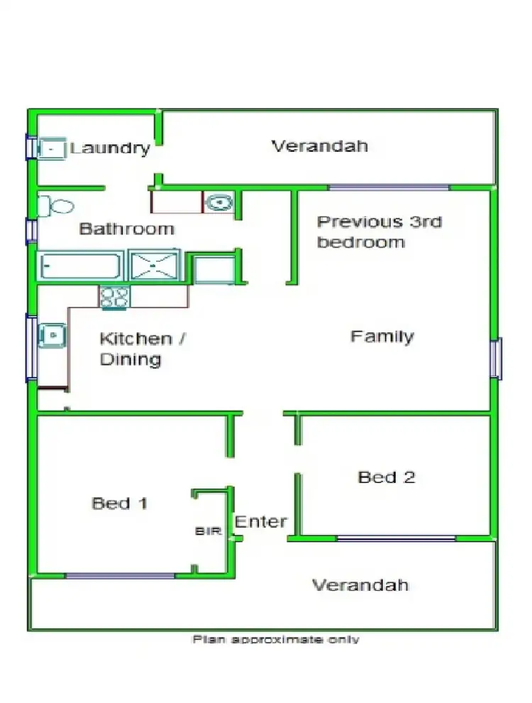 Floorplan of Homely house listing, 16 Hawdon Street, Shepparton VIC 3630