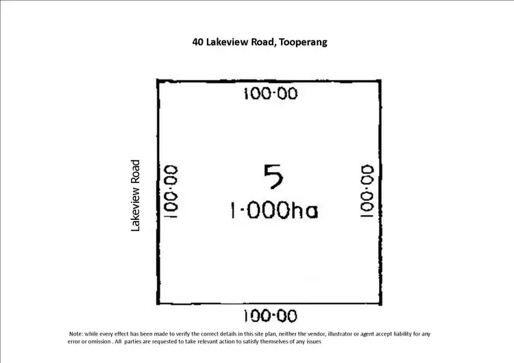 Floorplan of Homely rural property listing, 40 Lakeview Road, Tooperang SA 5255