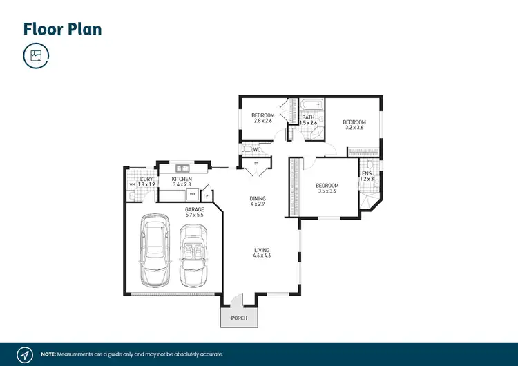 Floorplan of Homely house listing, 1/79 Worcester Drive, East Maitland NSW 2323