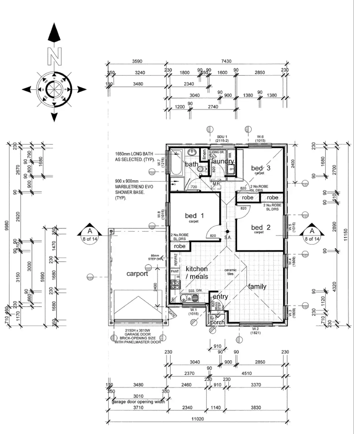 Floorplan of Homely house listing, 25 Parke Street, Robinvale VIC 3549