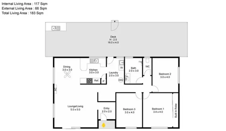 Floorplan of Homely house listing, 30 Wilkie Avenue, Redbank Plains QLD 4301