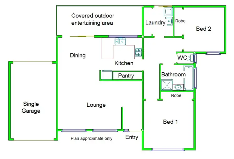 Floorplan of Homely house listing, 31 Thames Street, Shepparton VIC 3630
