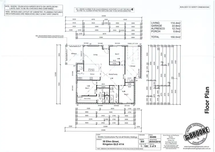 Floorplan of Homely house listing, 1 Winifred Street, Kingston QLD 4114