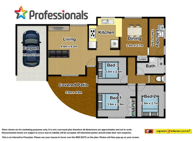 Floorplan of Homely house listing, 57 Carnation Drive, Mooroobool QLD 4870