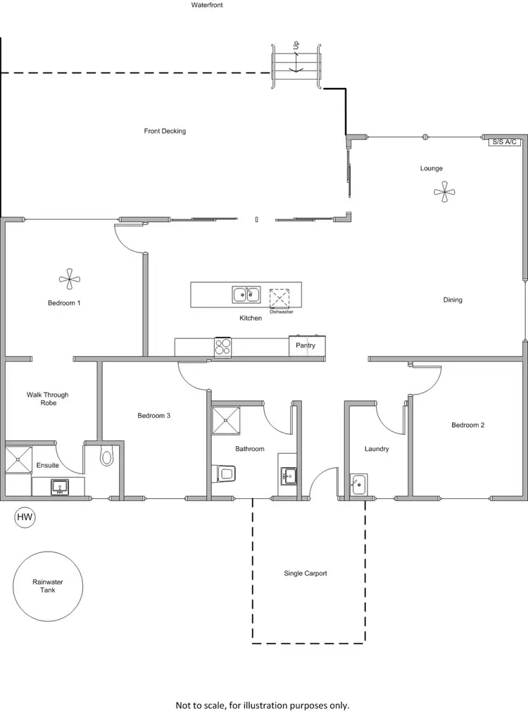 Floorplan of Homely house listing, 4 Beach Road, Coobowie SA 5583