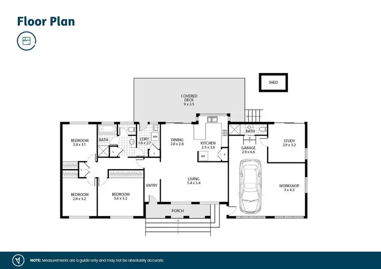 Floorplan of Homely house listing, 42 Stonehaven Drive, Metford NSW 2323
