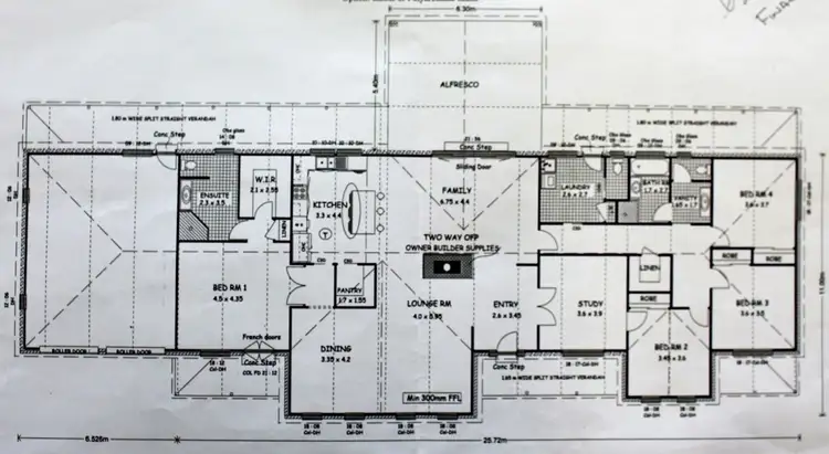 Floorplan of Homely rural property listing, 1168 Connelly's Creek Road, Taggerty VIC 3714