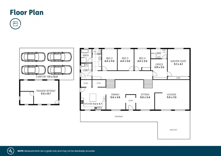 Floorplan of Homely rural property listing, 46 Merchants Road, Martins Creek NSW 2420