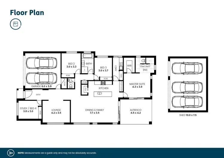 Floorplan of Homely house listing, 4 Vantage Court, Bolwarra NSW 2320