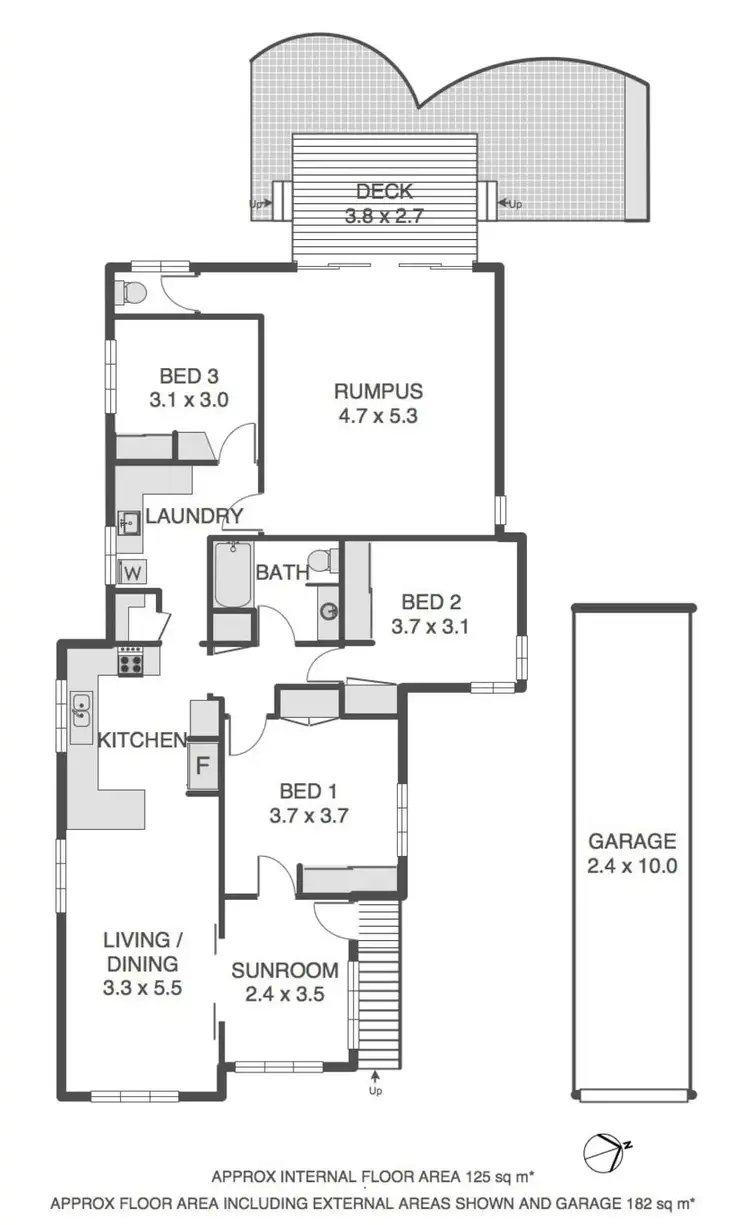 Floorplan of Homely house listing, 17 Mittagong Street, Enoggera QLD 4051