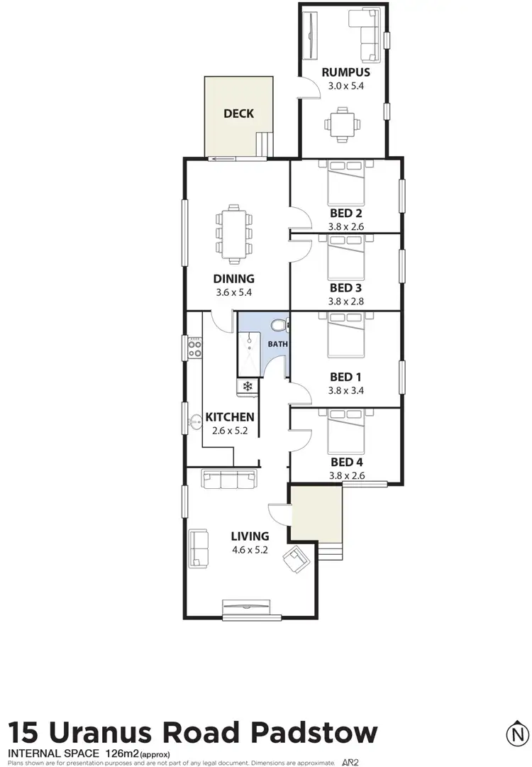 Floorplan of Homely house listing, 15 Uranus Road, Padstow NSW 2211