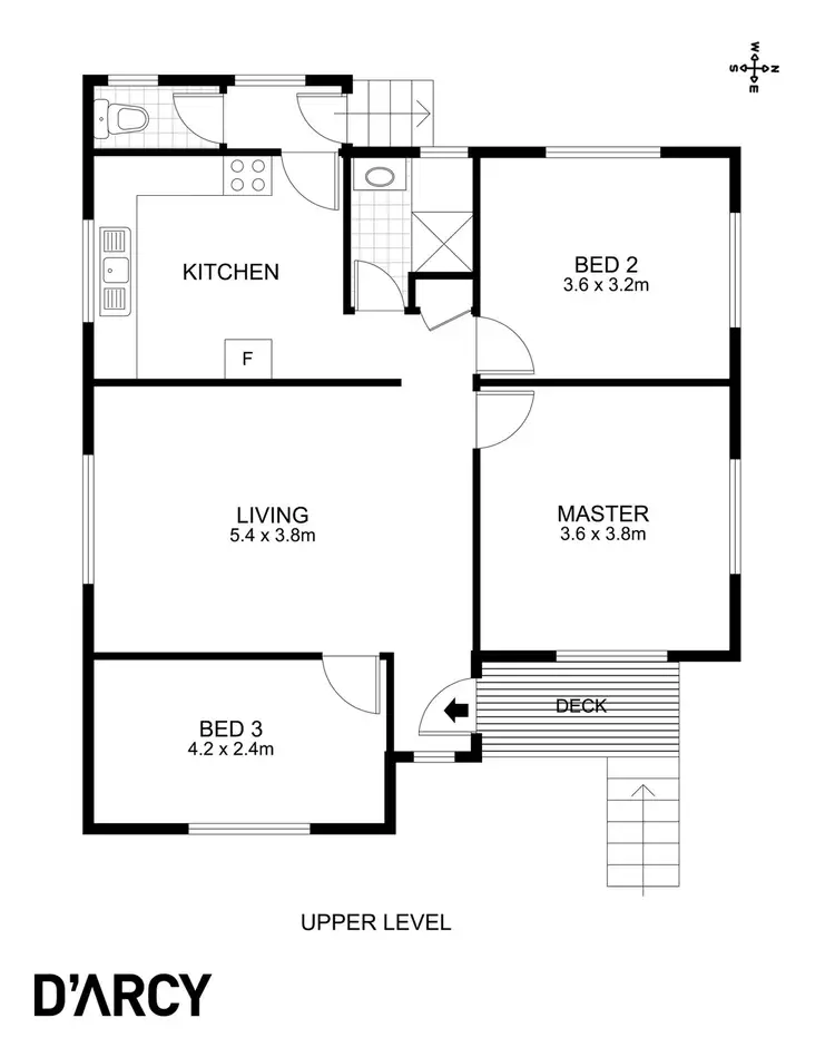 Floorplan of Homely house listing, 33 Havana Street, Ashgrove QLD 4060