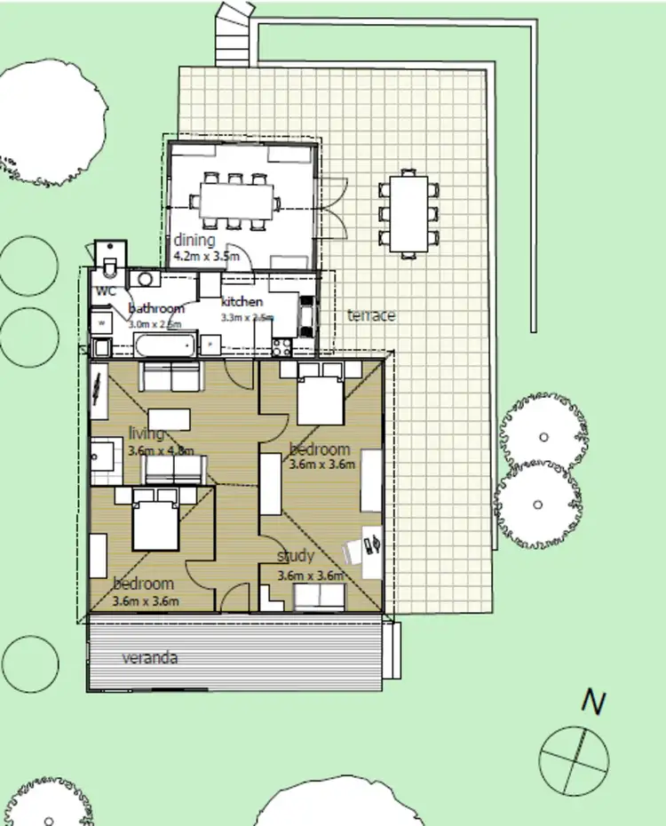 Floorplan of Homely house listing, 1611 Wootton Way, Wootton NSW 2423