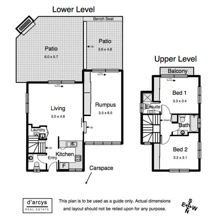 Floorplan of Homely townhouse listing, 4/60 Celia Street, Ashgrove QLD 4060