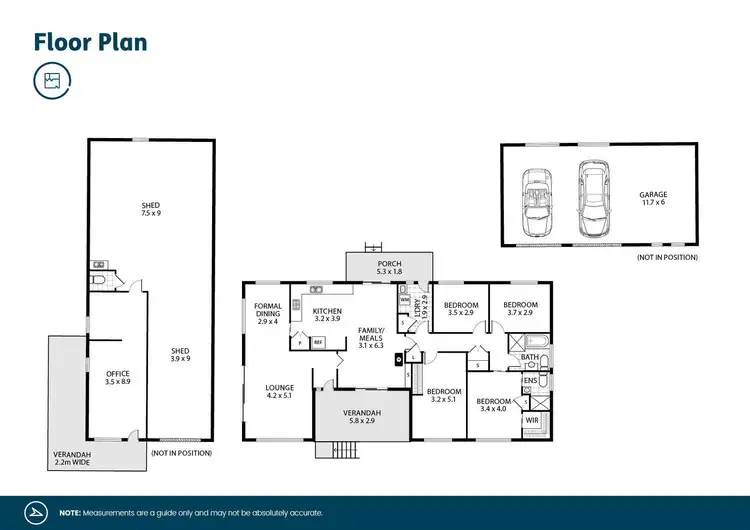 Floorplan of Homely rural property listing, 709 New England Highway, Lochinvar NSW 2321