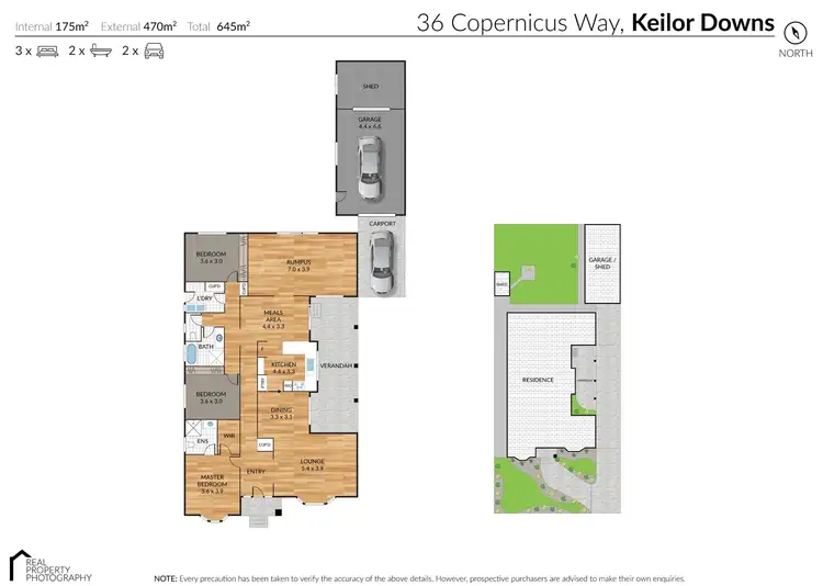 Floorplan of Homely house listing, 36 Copernicus Way, Keilor Downs VIC 3038
