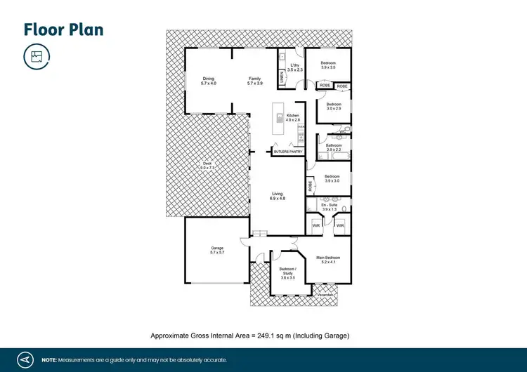 Floorplan of Homely house listing, 14 Portabello Crescent, Thornton NSW 2322
