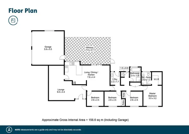 Floorplan of Homely house listing, 10 Scarlet Close, Metford NSW 2323