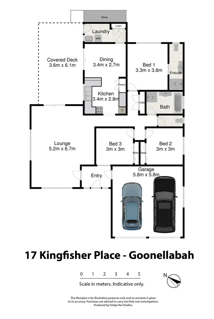 Floorplan of Homely house listing, 17 Kingfisher Place, Goonellabah NSW 2480