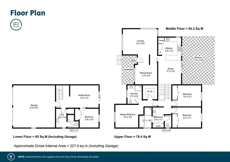 Floorplan of Homely house listing, 13 Corina Avenue, Bolwarra Heights NSW 2320
