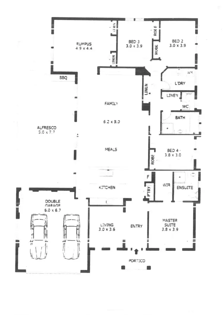 Floorplan of Homely house listing, 56 Carolyn Way, Maiden Gully VIC 3551