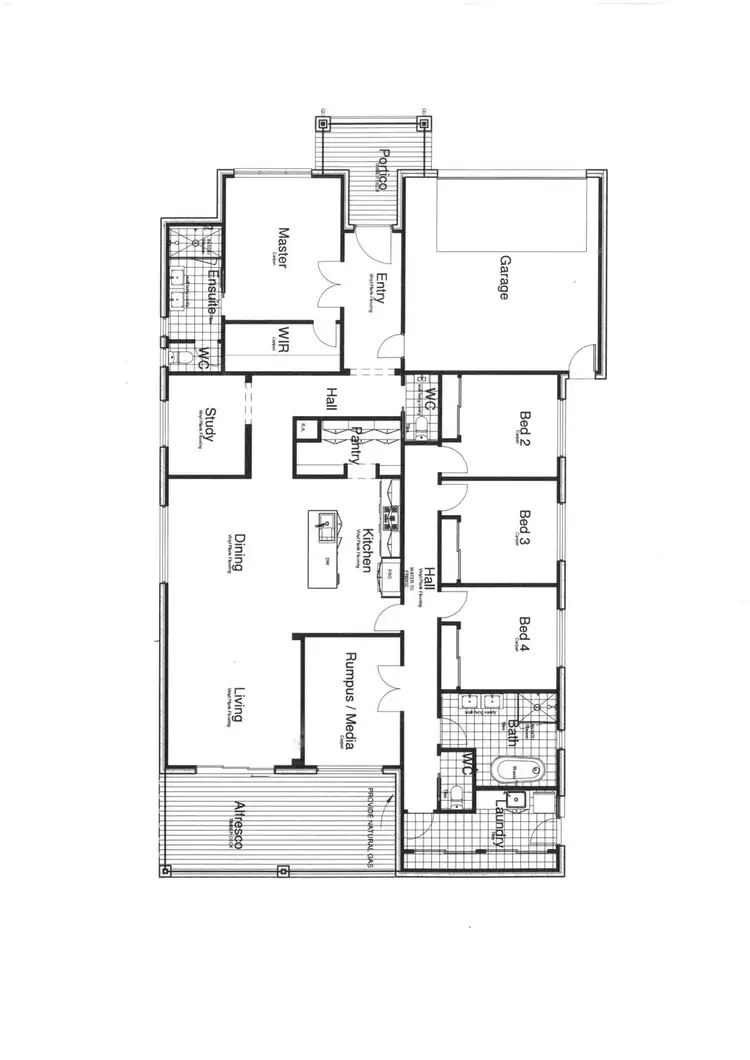Floorplan of Homely house listing, 55 Regent Street, Strathfieldsaye VIC 3551