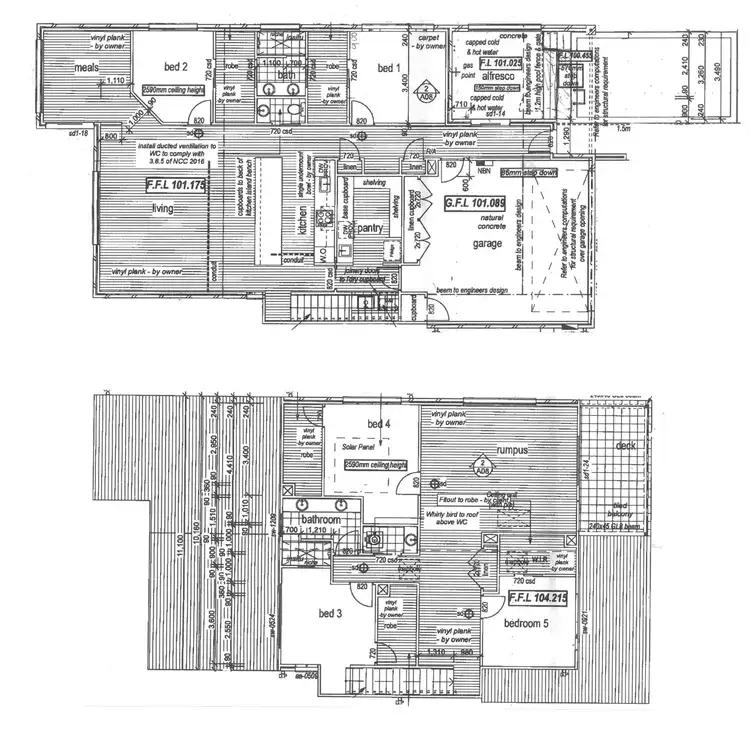 Floorplan of Homely house listing, 5 Dooley Street, North Bendigo VIC 3550