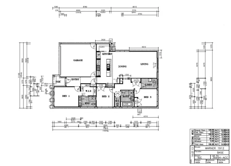 Floorplan of Homely house listing, 4 Forest View Drive, Maryborough VIC 3465