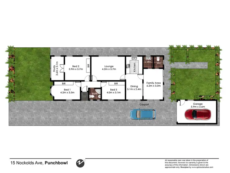 Floorplan of Homely house listing, 15 Nockolds Avenue, Punchbowl NSW 2196