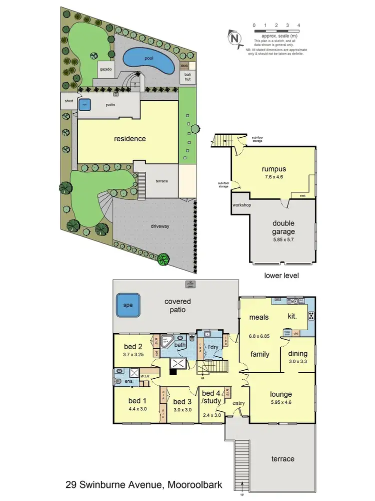 Floorplan of Homely house listing, 29 Swinburne Avenue, Mooroolbark VIC 3138