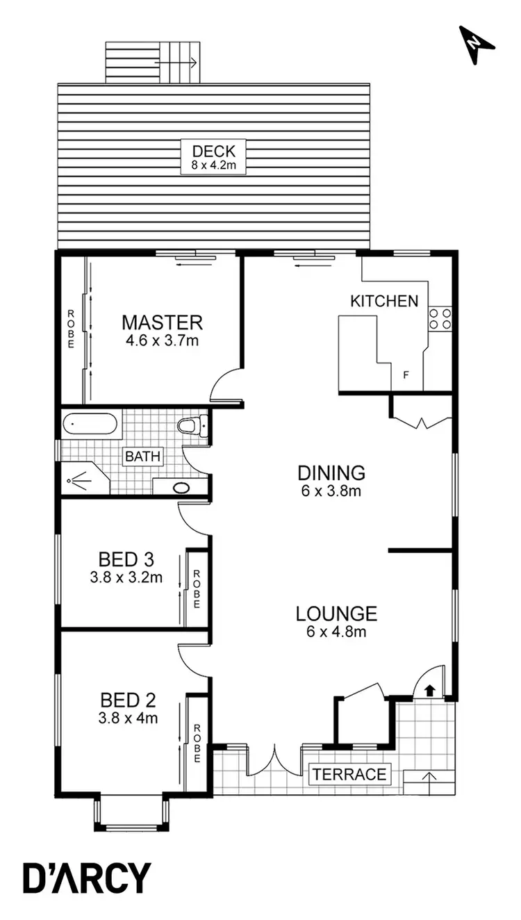 Floorplan of Homely house listing, 59 Yoku Road, Ashgrove QLD 4060