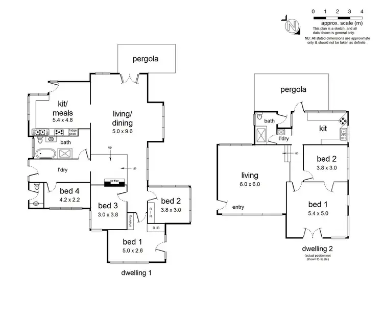 Floorplan of Homely house listing, 2/3 Ruby Road, Montrose VIC 3765