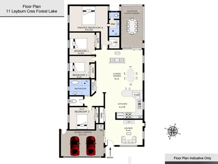 Floorplan of Homely house listing, 11 Leyburn Crescent, Forest Lake QLD 4078