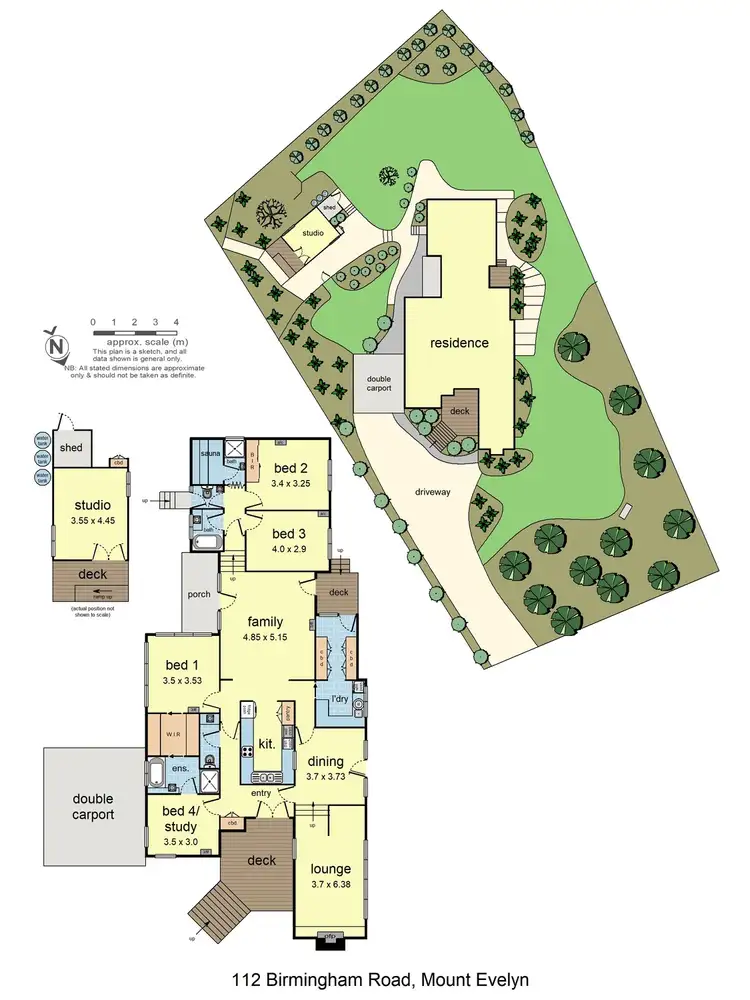 Floorplan of Homely house listing, 112 Birmingham Road, Mount Evelyn VIC 3796