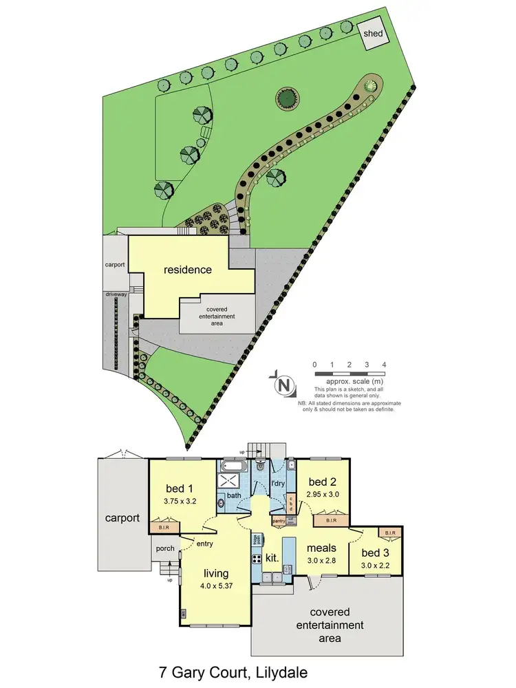 Floorplan of Homely house listing, 7 Gary Court, Lilydale VIC 3140