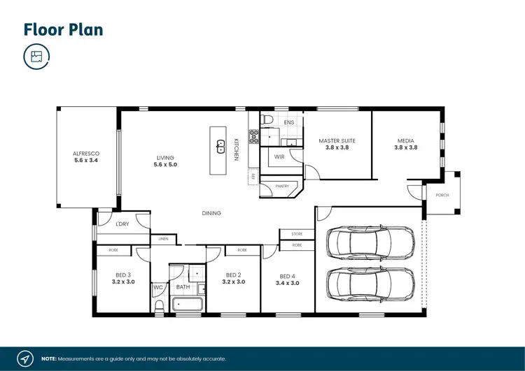 Floorplan of Homely house listing, 5 Stayard Drive, Largs NSW 2320
