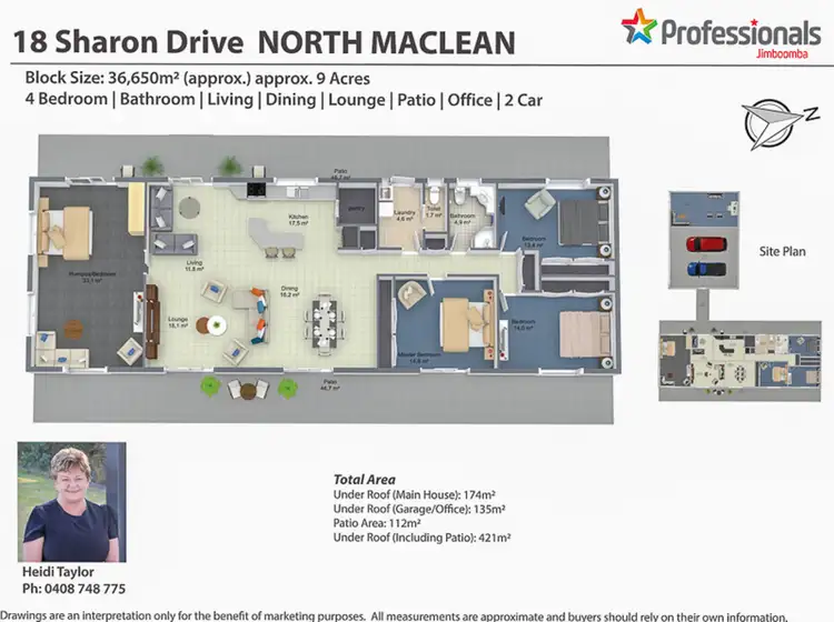 Floorplan of Homely house listing, 18-30 Sharon Drive, North Maclean QLD 4280