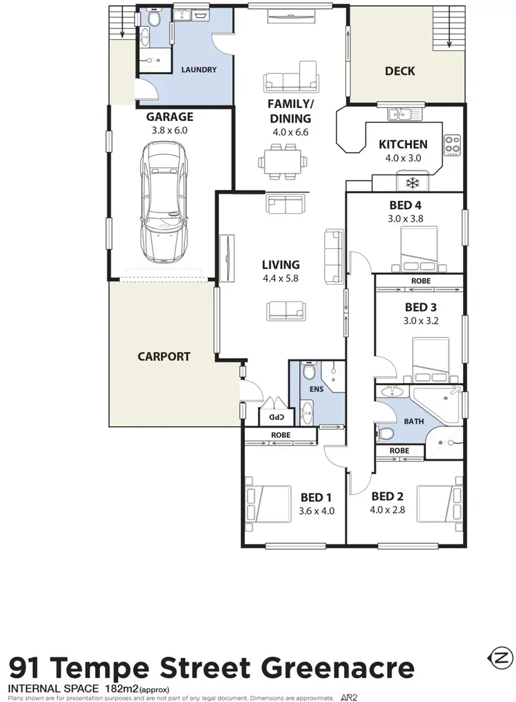 Floorplan of Homely house listing, 91 Tempe Street, Greenacre NSW 2190