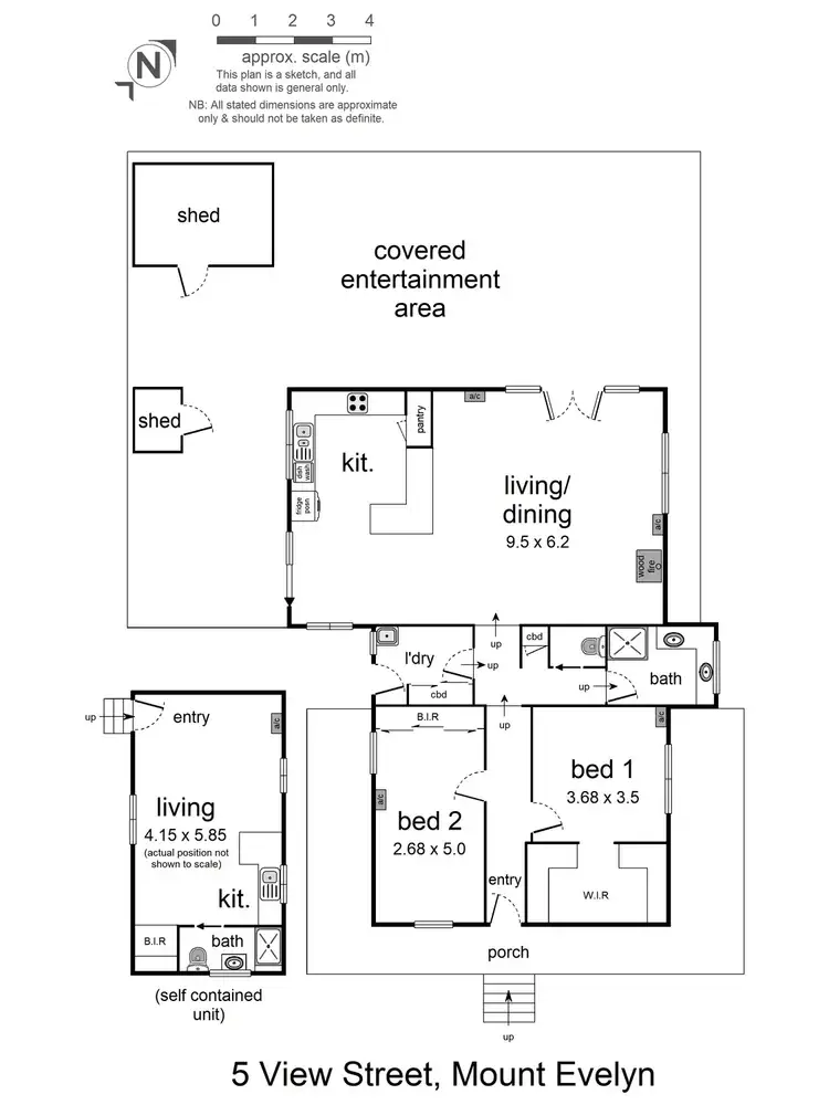 Floorplan of Homely house listing, 5 View Street, Mount Evelyn VIC 3796