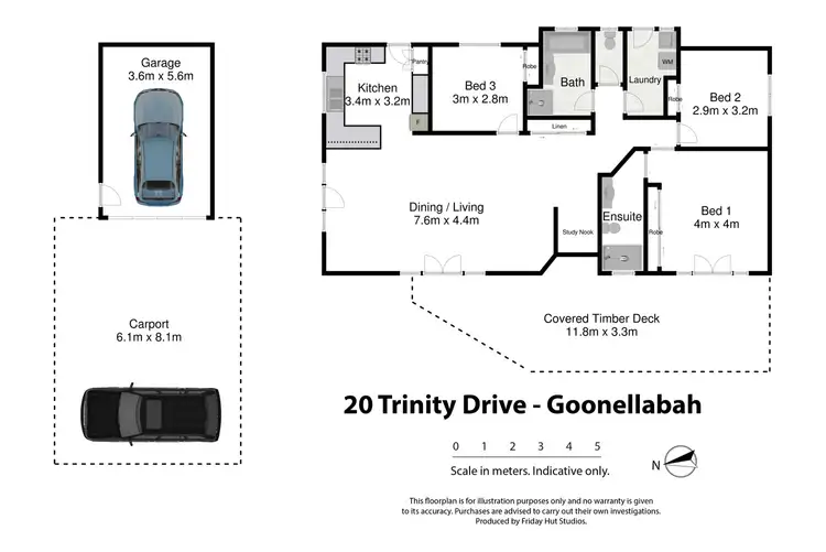 Floorplan of Homely house listing, 20 Trinity Drive, Goonellabah NSW 2480