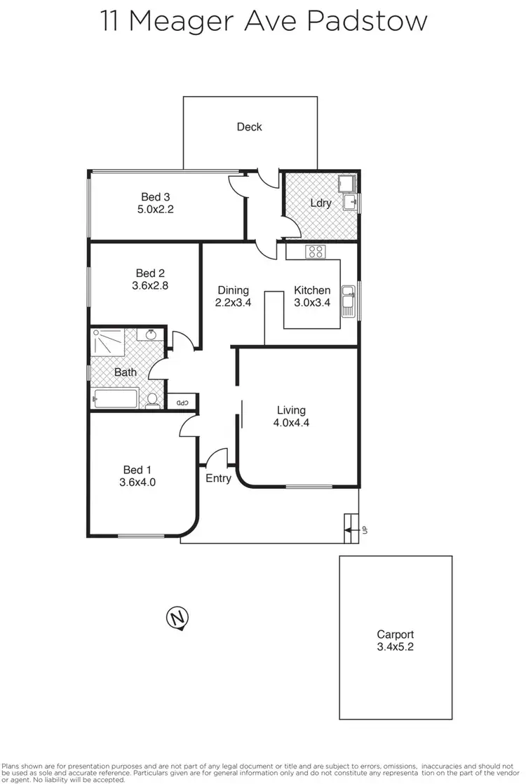 Floorplan of Homely house listing, 11 Meager Avenue, Padstow NSW 2211