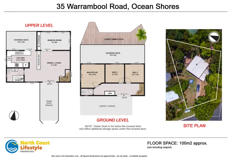 Floorplan of Homely house listing, 35 Warrambool Road, Ocean Shores NSW 2483
