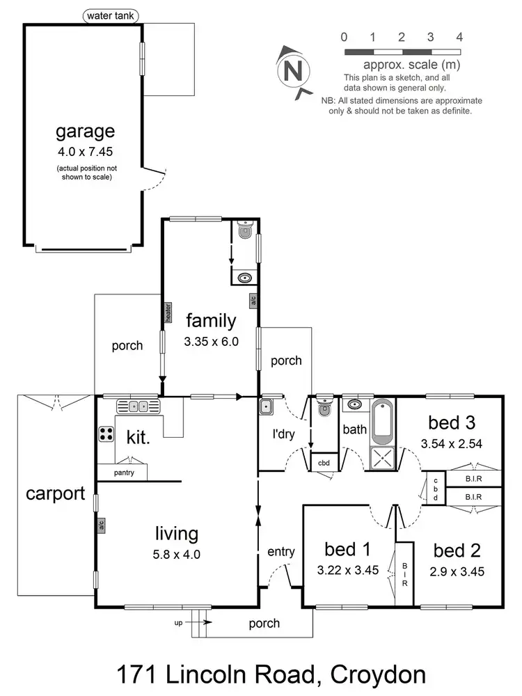 Floorplan of Homely house listing, 171 Lincoln Road, Croydon VIC 3136