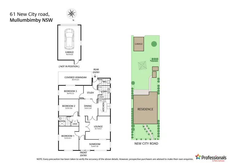 Floorplan of Homely house listing, 61 New City Road, Mullumbimby NSW 2482