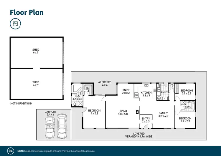 Floorplan of Homely rural property listing, 404 Majors Lane, Sawyers Gully NSW 2326